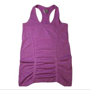 Athleta Fastest Track Racerback Tank Purple Pink
